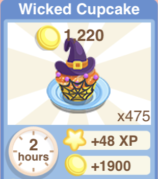 Wicked Cupcake Recipe