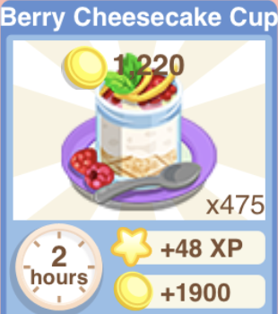 Berry Cheesecake Cup Recipe
