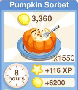 Pumpkin Sorbet Recipe