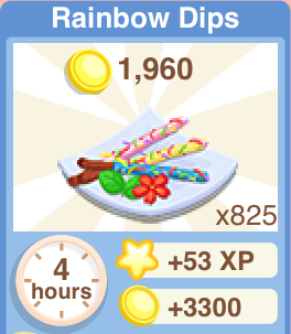 Rainbow Dips Recipe