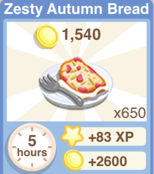 Zesty Autumn Bread Recipe