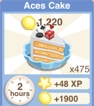 Aces Cake Recipe