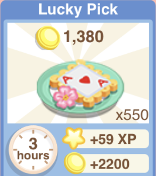 Lucky Pick Cookie Recipe