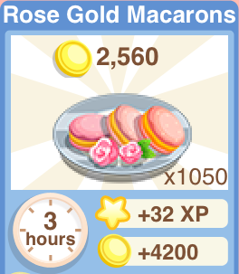 Rose Gold Macarons Recipe