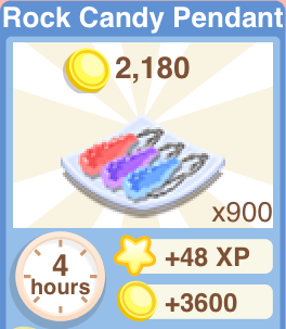 Rock Candy Pendant Recipe