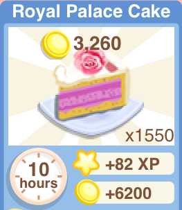 Royal Palace Cake Recipe