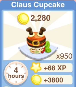 Claus Cupcake Recipe
