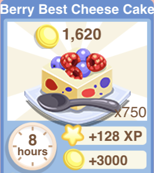 Berry Best Cheese Cake Recipe