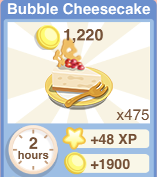 Bubble Cheesecake Recipe