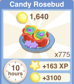 Candy Rosebud Recipe