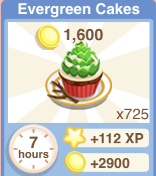 Evergreen Cakes Recipe