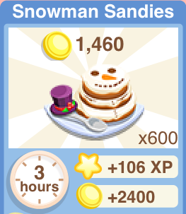 Snowman Sandies Recipe