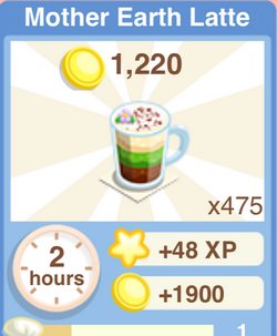 Mother Earth Latte Recipe