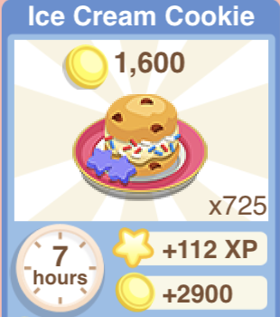 Ice Cream Cookie Recipe