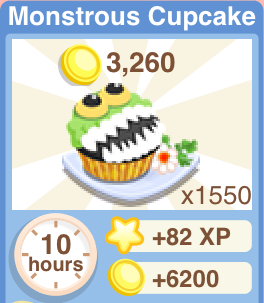 Monstrous Cupcake Recipe