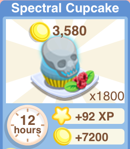 Spectral Cupcake Recipe