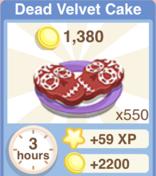 Dead Velvet Cake Recipe