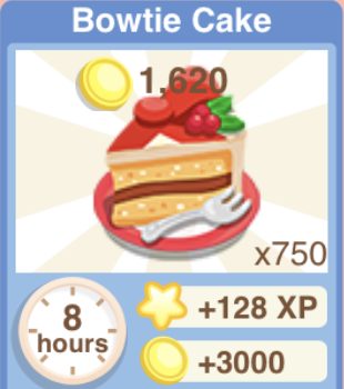 Bowtie Cake Recipe