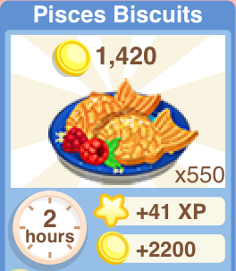 Pisces Biscuits Recipe