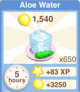 Aloe Water Recipe