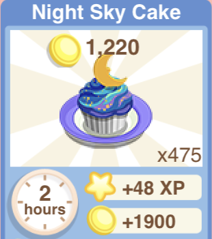 Night Sky Cake Recipe