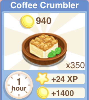 Coffee Crumbler Recipe