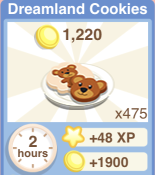 Dreamland Bear Cookies Recipe
