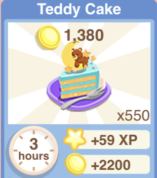 Teddy Cake Recipe