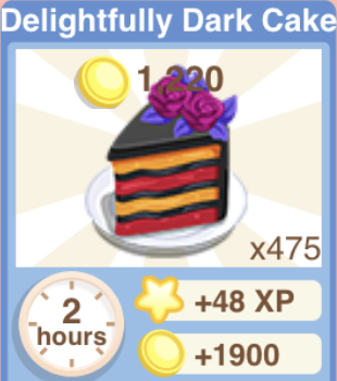 Delightfully Dark Cake Recipe