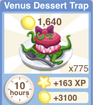 Venus Dessert Trap Recipe