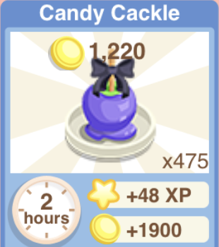 Candy Cackle Recipe