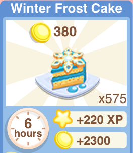 Winter Frost Cake Recipe