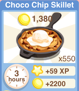 Choco Chip Skillet Recipe