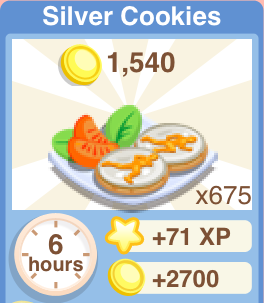 Silver Cookies Recipe