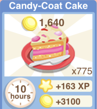 Candy Coat Cake Recipe