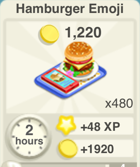 Hamburger Emoji Recipe
