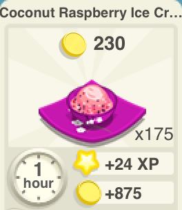Coconut Raspberry Ice Cream Recipe