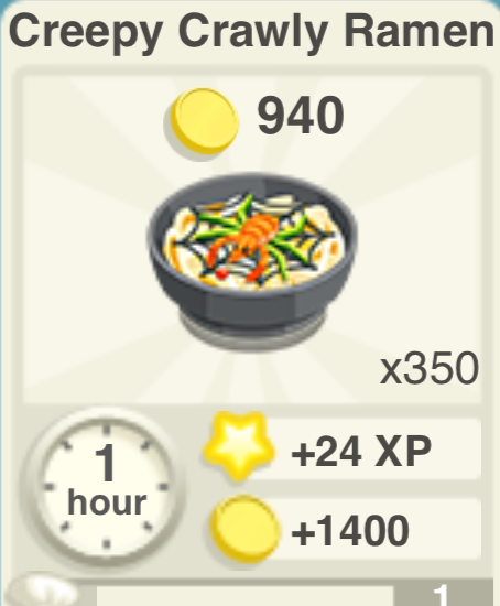 Creepy Crawly Ramen Recipe