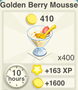 Golden Berry Mousse Recipe