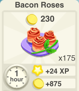 Bacon Roses Recipe