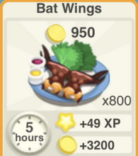 Bat Wings Recipe