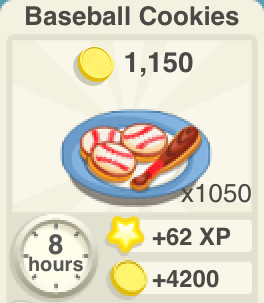 Baseball Cookies Recipe