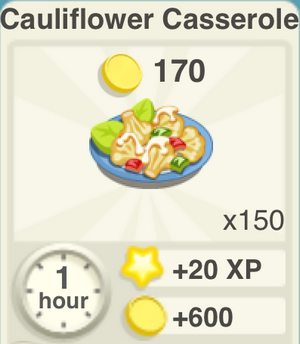 Cauliflower Casserole Recipe