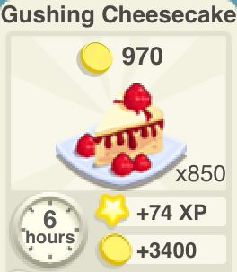 Gushing Cheesecake Recipe