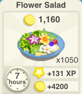 Flower Salad Recipe