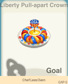 Liberty Pullapart Crown Recipe