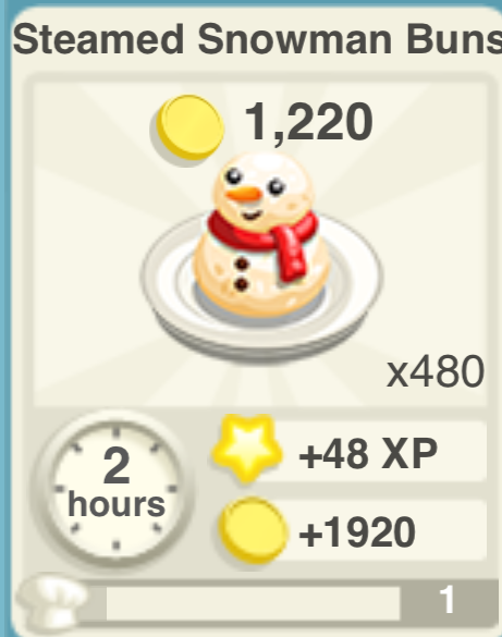 Steamed Snowman Buns Recipe