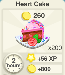 Heart Cake Recipe