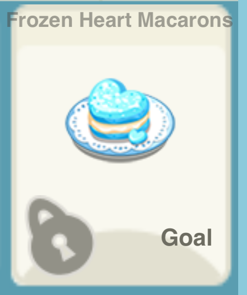 Frozen Heart Macarons Recipe