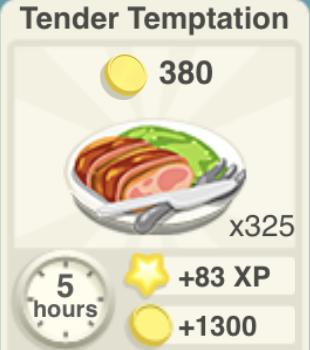 Tender Temptation Recipe